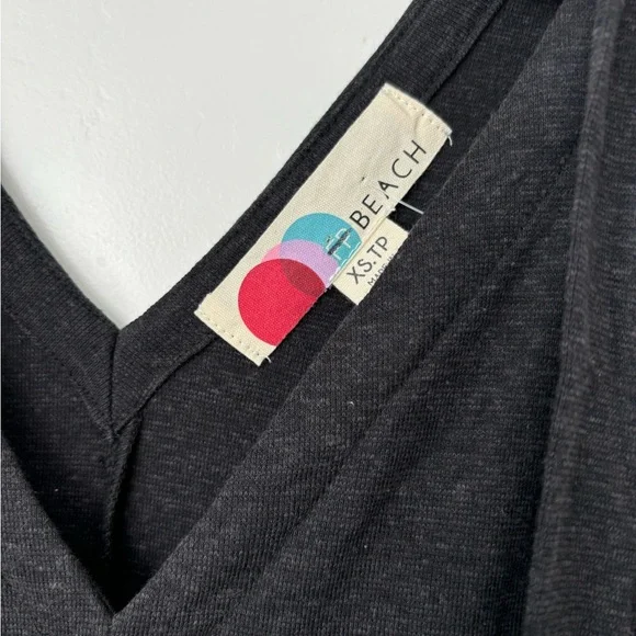 New Free People Beach Alice One-piece Jumpsuit Flare Leg Tie Straps Char… - Picture 6 of 6